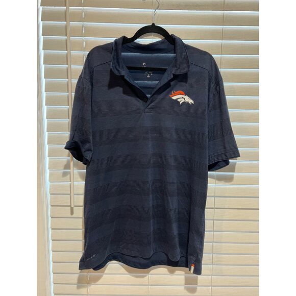 Nike Denver Broncos Polo Shirt‎ Size XL - Picture 1 of 3